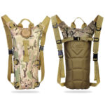3-Liter Hydration Pack with Silicone Bite Valve and Adjustable Straps – Military