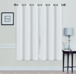 Madonna Blackout Grommet Curtain Panels (Set of 2) – 63″ WHITE