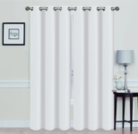 Madonna Blackout Grommet Curtain Panels (Set of 2) – 84″ WHITE