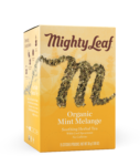 Mighty Leaf Organic Mint Melange Tea | Free Shipping Over $49, 15ct Tea Bags