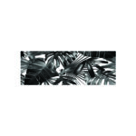 20 x 55-Inch Anti-Fatigue Kitchen Mat – Black Leaves