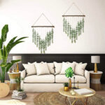 Artificial Eucalyptus Hanging Plant (1- or 2-Pack) – Eucalyptus-Hanging-Decor-2PK