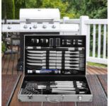Cheer Collection 30-Piece BBQ Set with Aluminum Case