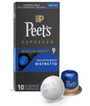Peet’s Decaffeinato Ristretto Nespresso® Capsules