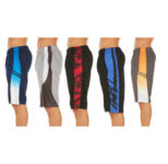 Men’s Active Athletic Assorted Performance Shorts (5-Pack) – 2XL