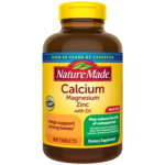 Nature Made Calcium, Magnesium and Zinc with Vitamin D3 Tablets