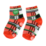 Youth Plaid Holiday Lounge Socks