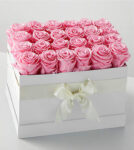 24 Pink Forever Roses – FedEx