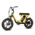Addmotor M-66 Electric Bike with Long Range Banana Seat, Moped-Style Step-thru Electric Fat Bike Moped