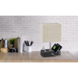 iMounTEKÂ® Dimmable Desk Table Lamp with USB Ports and 2 AC Outlets