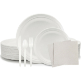 Kids’ Birthday Theme Disposable Dinnerware Set – Eco-Friendly Set