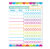 Kids’ Refrigerator Chore Chart with Magnetic Back – White