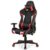 Reclining Gaming Chair with Massaging Lumbar Support – Red