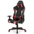 Reclining Gaming Chair with Massaging Lumbar Support – White