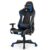 Reclining Gaming Chair with Massaging Lumbar Support – Blue