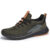 Men’s Lace-up Comfort Athleisure Fashion Sneakers – 12 – Olive
