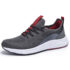 Men’s Lace-up Comfort Athleisure Fashion Sneakers – 8 – Gray