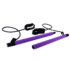 Portable Pilates Exercise Bar with Resistance Band Loops – JSG-Pilates-Studio-Pink