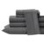 6-Piece CoolMax Ultra-Soft Sheet Set by Kathy Ireland® – Queen – Dark Grey