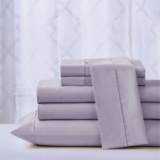 6-Piece CoolMax Ultra-Soft Sheet Set by Kathy Ireland® – Queen – Lavender