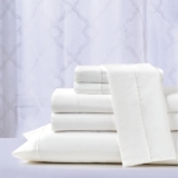 6-Piece CoolMax Ultra-Soft Sheet Set by Kathy Ireland® – Queen – White