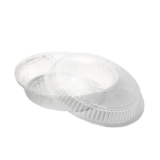 Karat 8″ OPS Dome Lids for Aluminum Pans – 500 pcs