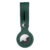 Silicone, Rhinestone, or Leather Case for Apple AirTag – Silicone Loop Airtag Case – Green