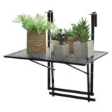 Adjustable Hanging Balcony Railing Table