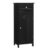 Free-Standing Bathroom Floor Cabinet with Drawer – Black
