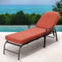Adjustable Outdoor Patio Chaise Lounge Chair  – Blue