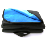 Outdoor Picnic Throw Blankets – Smoke Blue