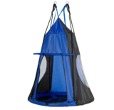 Kids’ 40-Inch Hanging Chair Tent Swing  – Blue