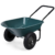 Heavy-Duty 2-Tire Wheelbarrow – Green