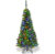 Pre-Lit 4.5ft Pencil Christmas Tree – Multicolor Light