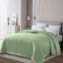 Solid Color Microfiber Down Alternative Blanket – Twin – Blue