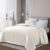 Solid Color Microfiber Down Alternative Blanket – Twin – Ivory