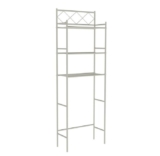 Over-the-Toilet 3-Shelf Bathroom Organizer – Satin Nickel