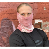 Sports Neck Gaiter Face Mask – Mauve Tie Dye