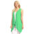 Women’s Lightweight Sleeveless Solid Open-Front Drape Vest Cardigan – Mint – XL