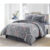 Bibb Home® 8-Piece Printed Down Alternative Comforter Set – King – Stella