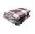 Lightweight Outdoor Throw with Storage Bag – White Plaid