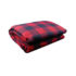 Lightweight Outdoor Throw with Storage Bag – Green Plaid