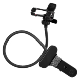 360° Rotating Flexible Gooseneck Smartphone Mount  – Black