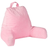 Kids’ Reading and Gaming Pillow with Armrests – Pink