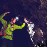 20,000-Lumen Headlamp with 5 LED Bulbs & Rechargeable Batteries