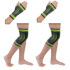 Flexible Stretch Joint Compression Sleeve Support Brace (Multi-Pack) – KNEE x2 – WRIST x2