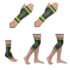 Flexible Stretch Joint Compression Sleeve Support Brace (Multi-Pack) – ELBOW x2 – WRIST x2 – KNEE x1