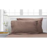 Chevron Embossed Bamboo 4-Piece Sheet Set – Twin – Taupe