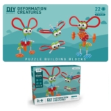 Zummy DIY Deformation Building Blocks – Creatures