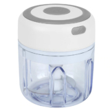 Mini Rechargeable Garlic and Veggie Chopper – White